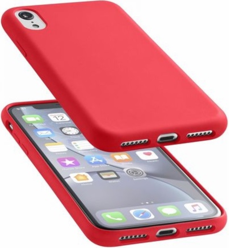 CELLULARLINE Custodia cover per iPhone XS Cellular Line Sensation rosso